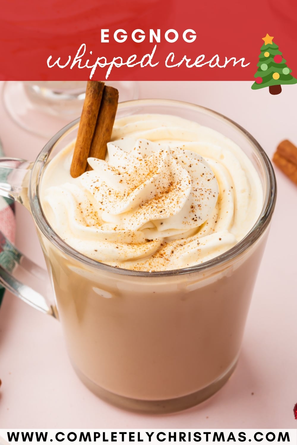 Eggnog Whipped Cream Completely Christmas